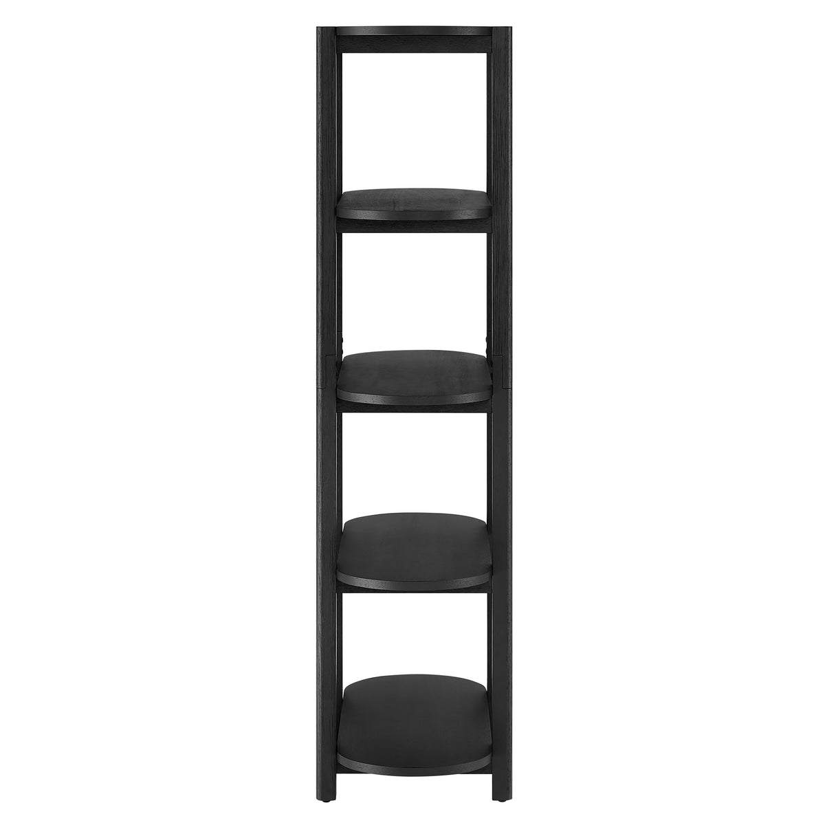 Modern Wood Bookcase - 60" Height