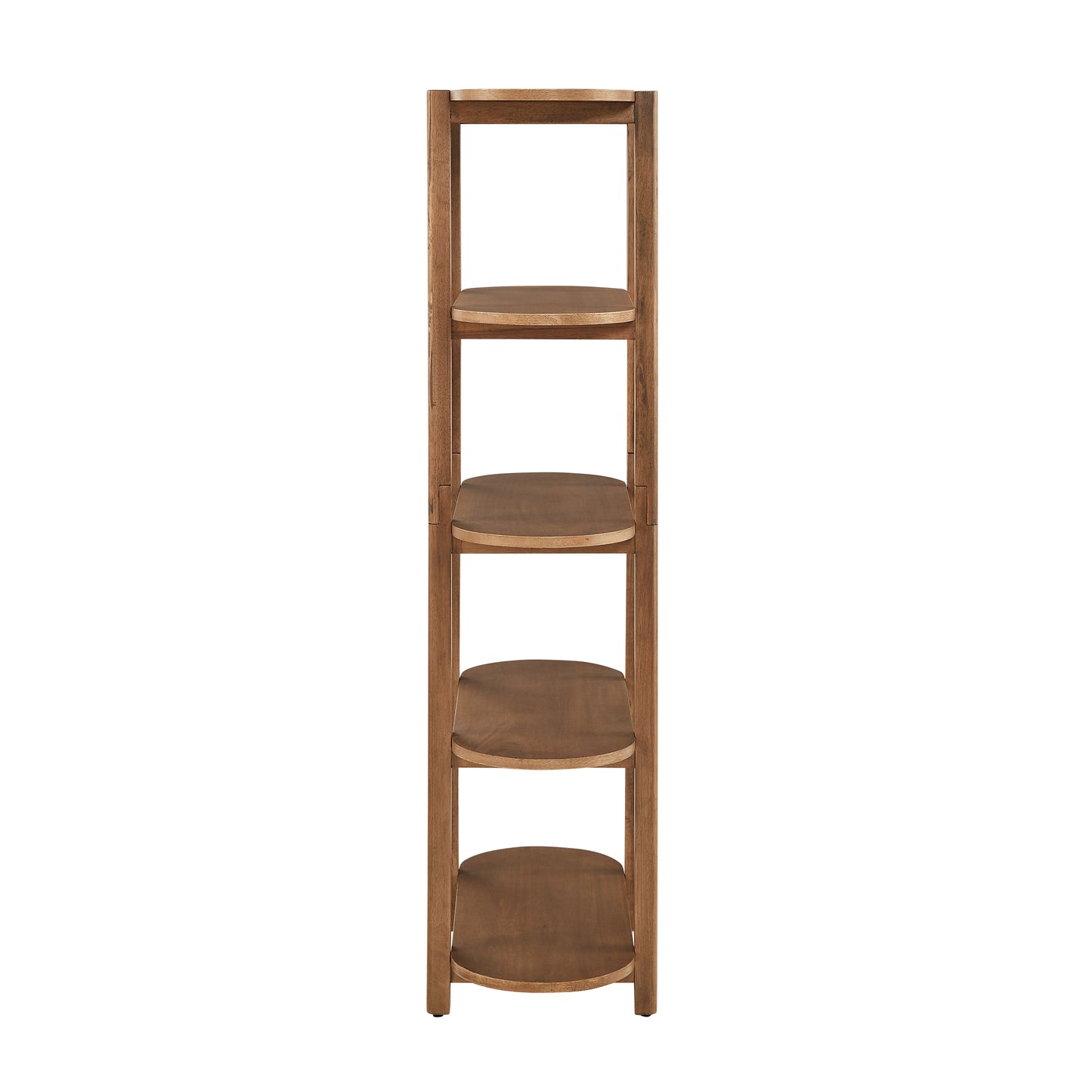 Modern Wood Bookcase - 60" Height