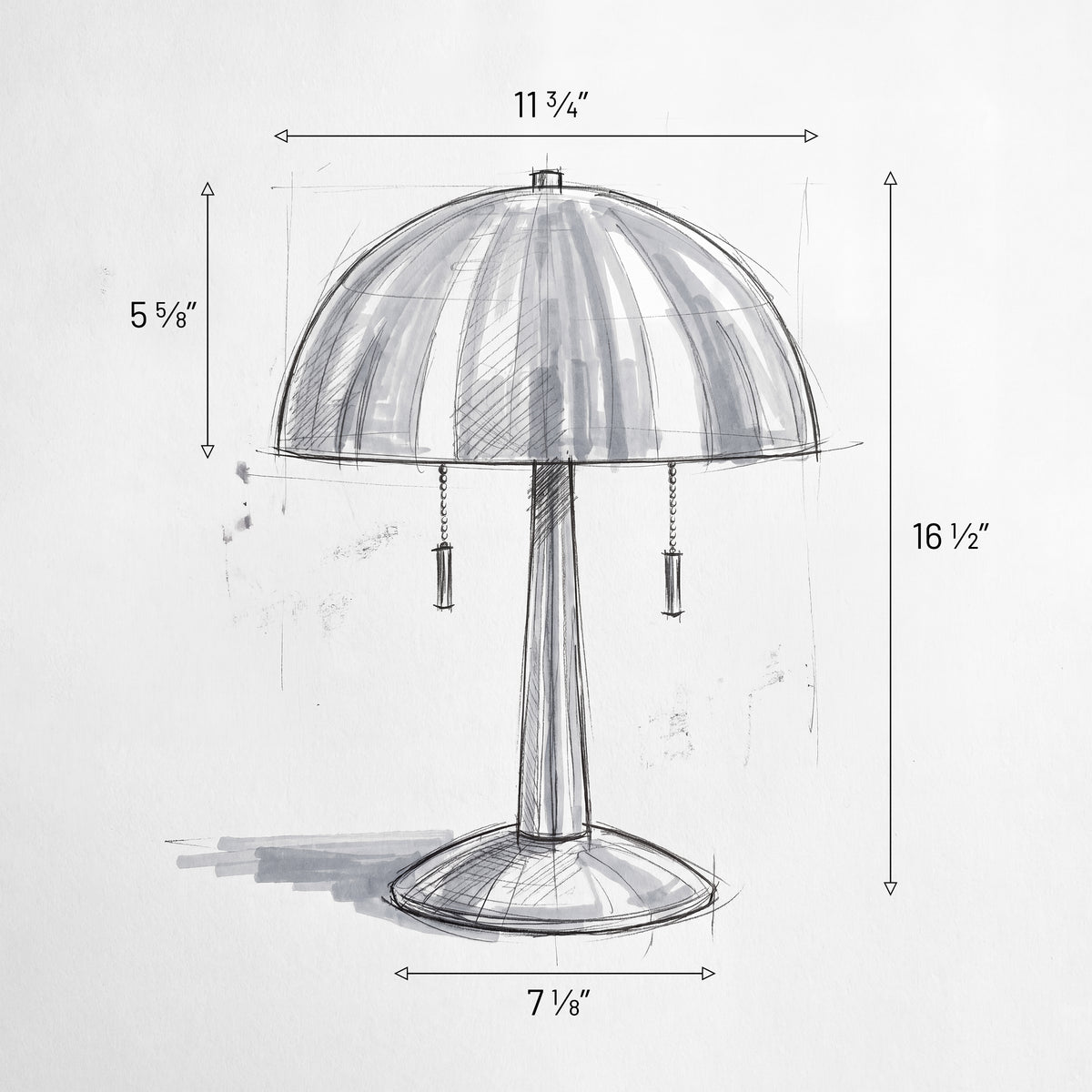 Axis Modern Metal Table Lamp