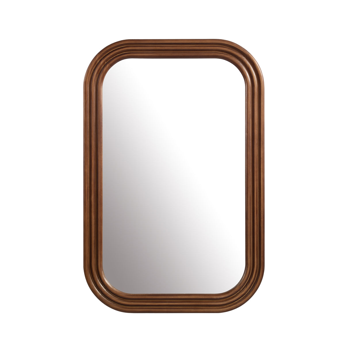 Rowan Real Wood Modern Wall Mirror