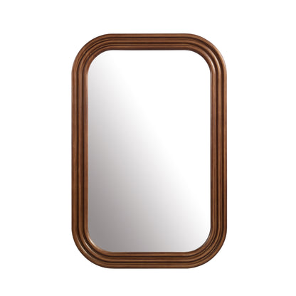 Rowan Real Wood Modern Wall Mirror