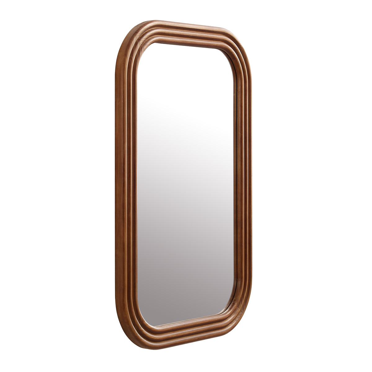 Rowan Real Wood Modern Wall Mirror